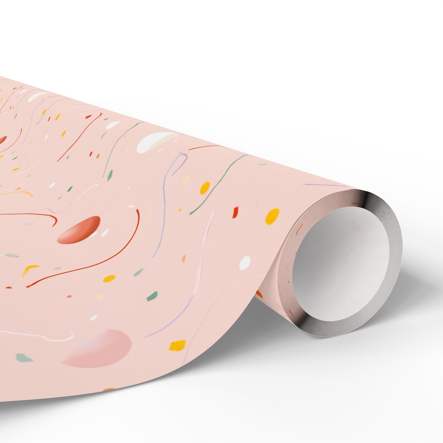 Festive Confetti & Balloon Wrapping Paper | All-Occasion Celebration Gift Wrap