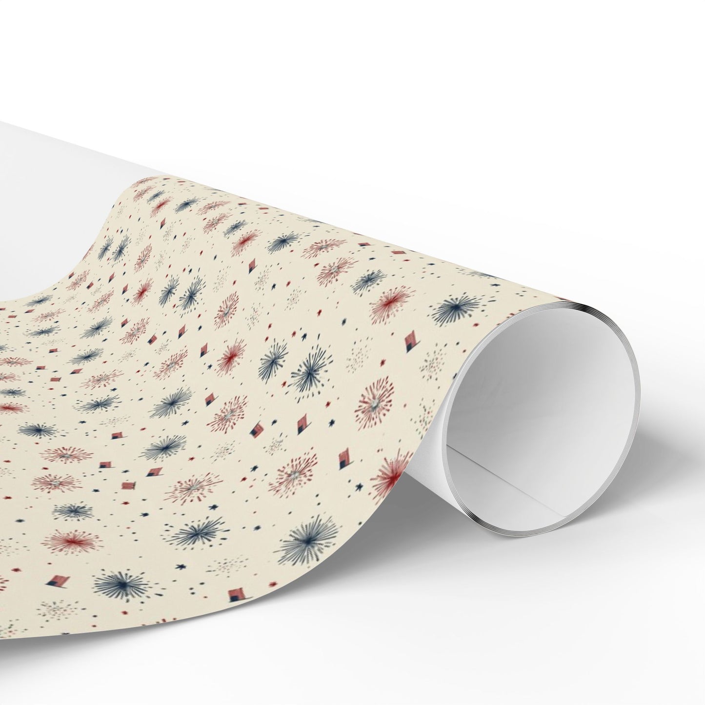 Patriotic Wrapping Paper — Red, White & Blue Pattern