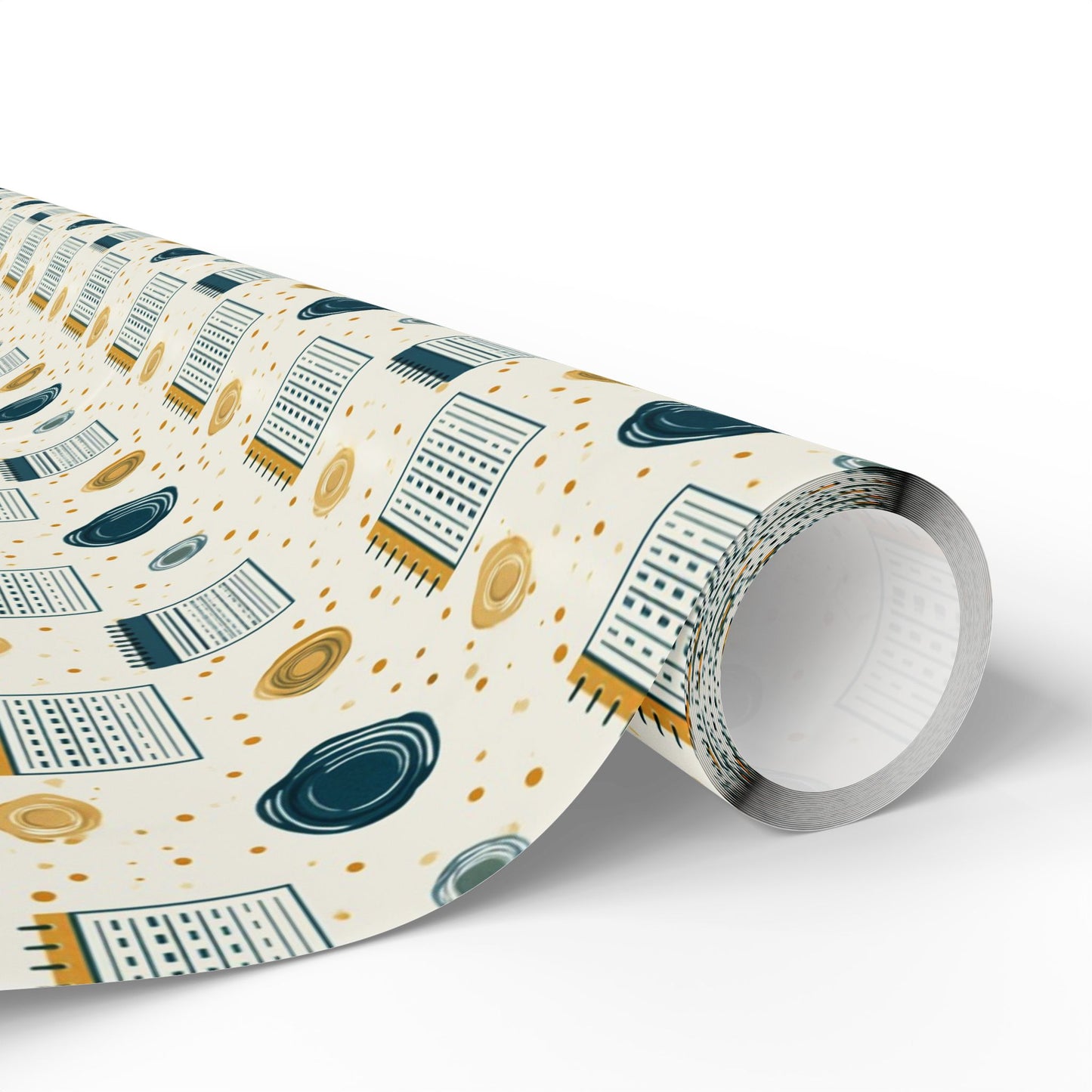 Vintage Analog Calendar Wrapping Paper