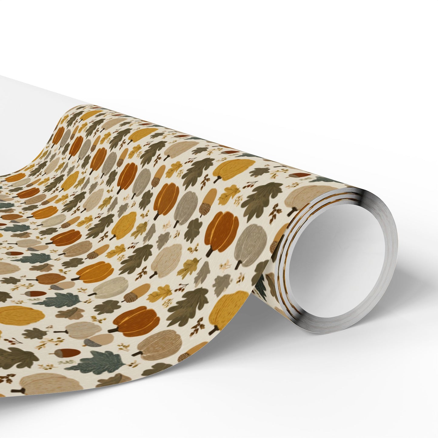 Fall Botanical Wrapping Paper — Botanical Pattern