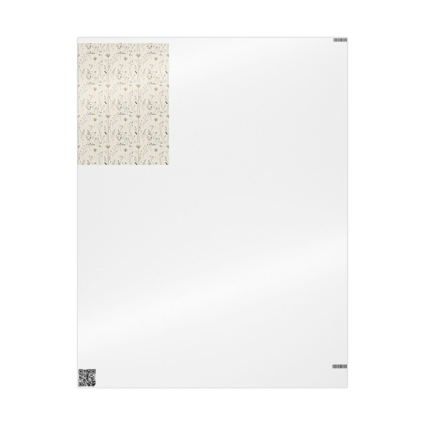 Spring Botanical Wrapping Paper — Botanical Pattern