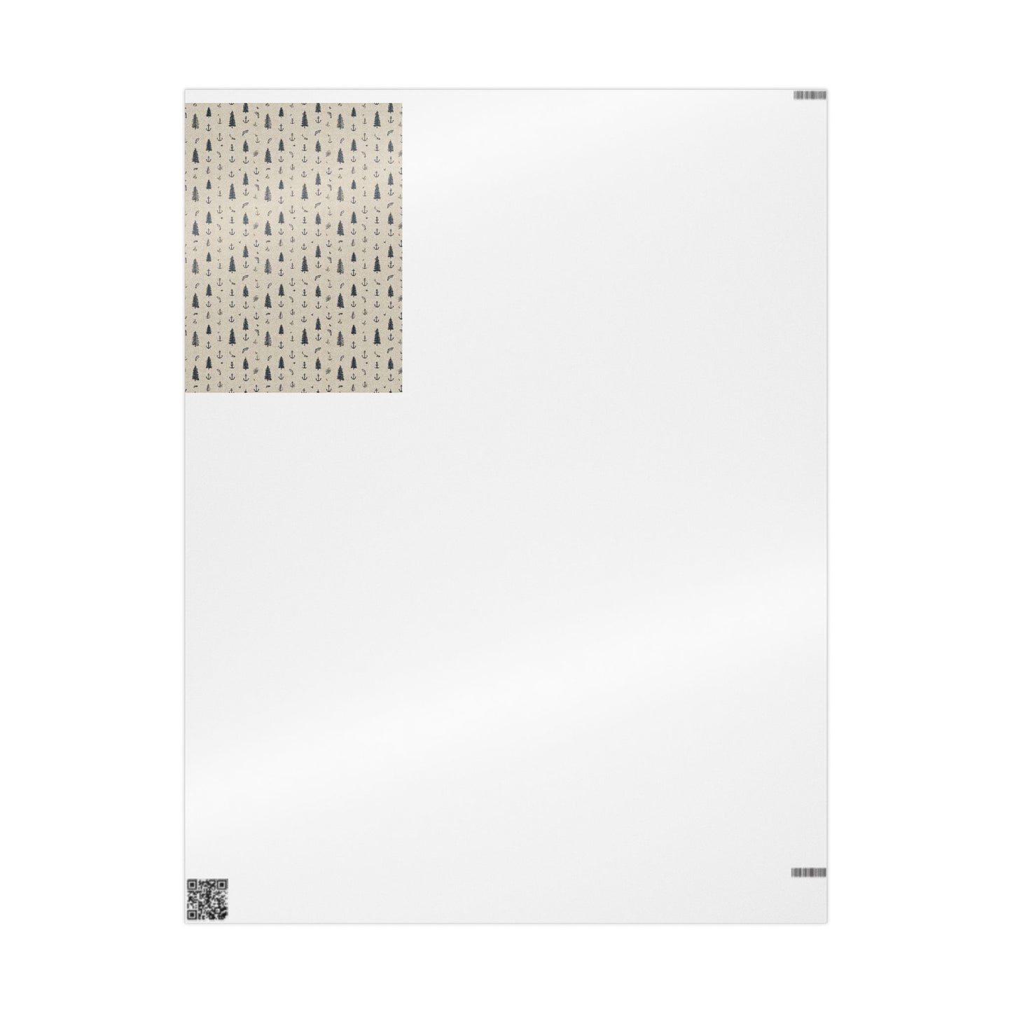 All-Season Rustic Wrapping Paper — Rustic Pattern