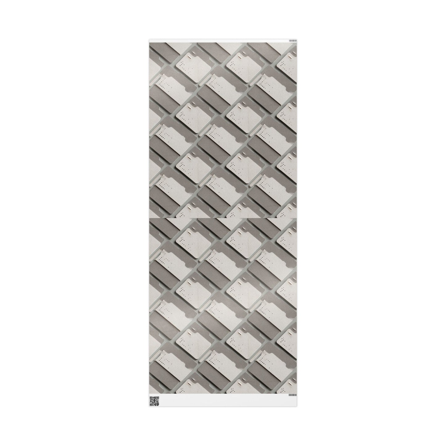 Filing System Pattern Wrapping Paper — Index No. 003