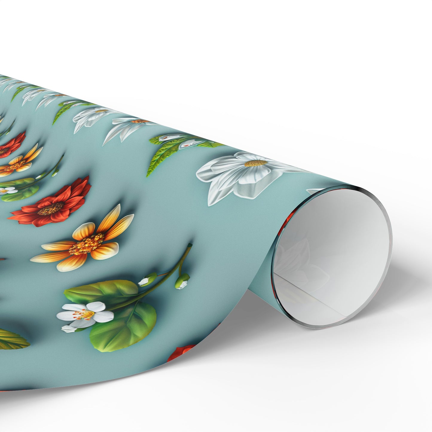 Spring Flowers Wrapping Paper