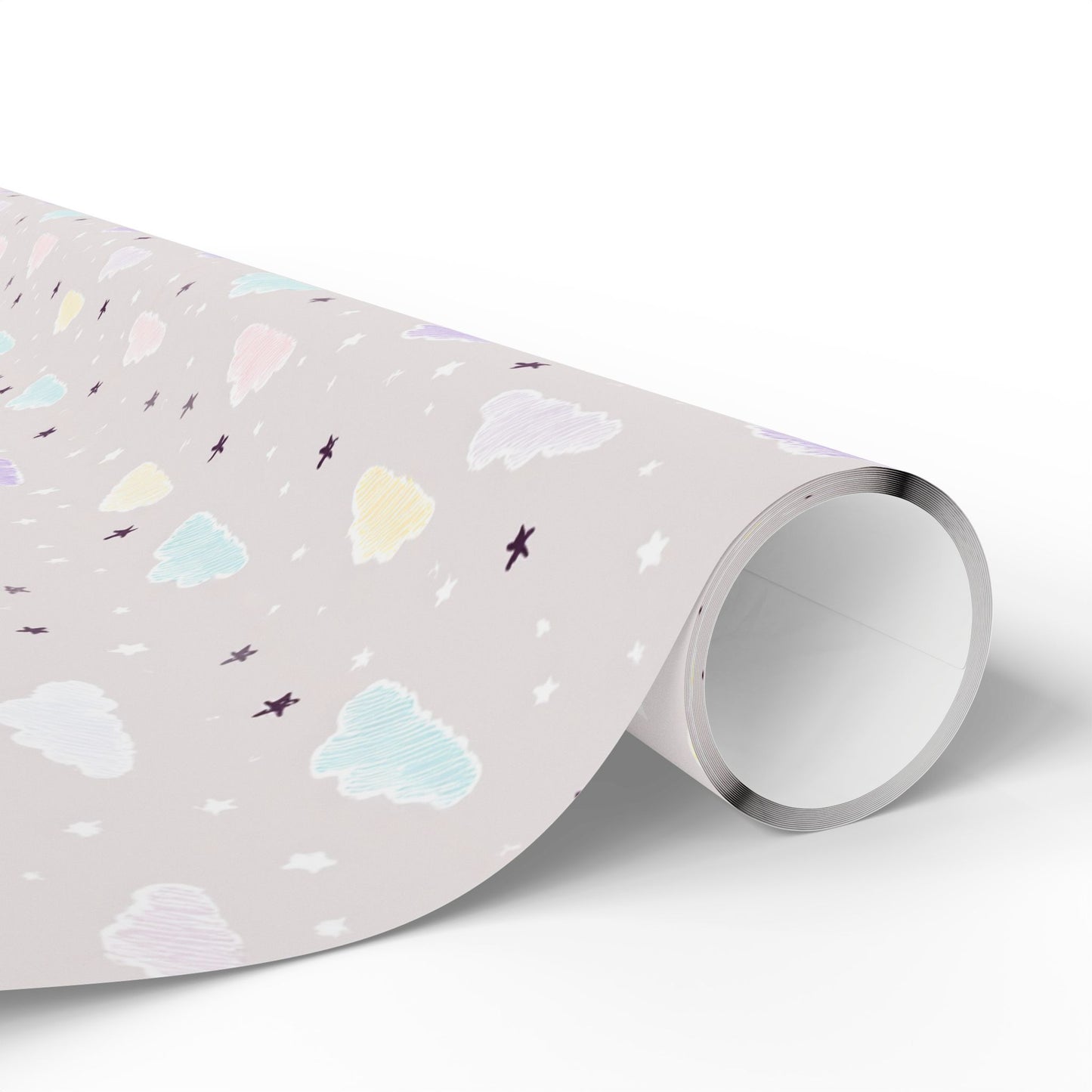 Sky & Cloud Pattern Wrapping Paper — Horizon No. 001