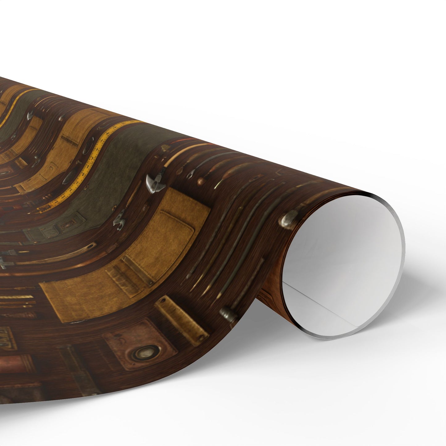 Workshop & Tools Pattern Wrapping Paper — Bench No. 002