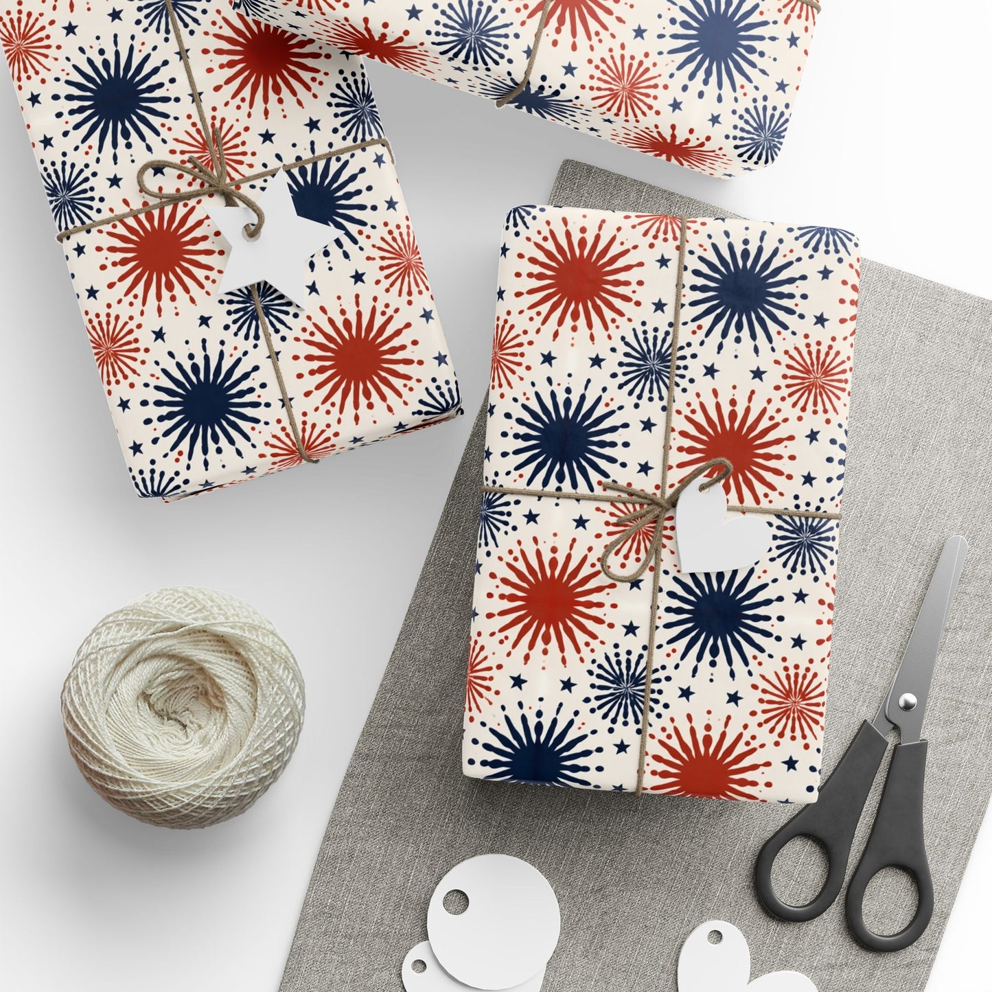 Bold Firework Burst Wrapping Paper