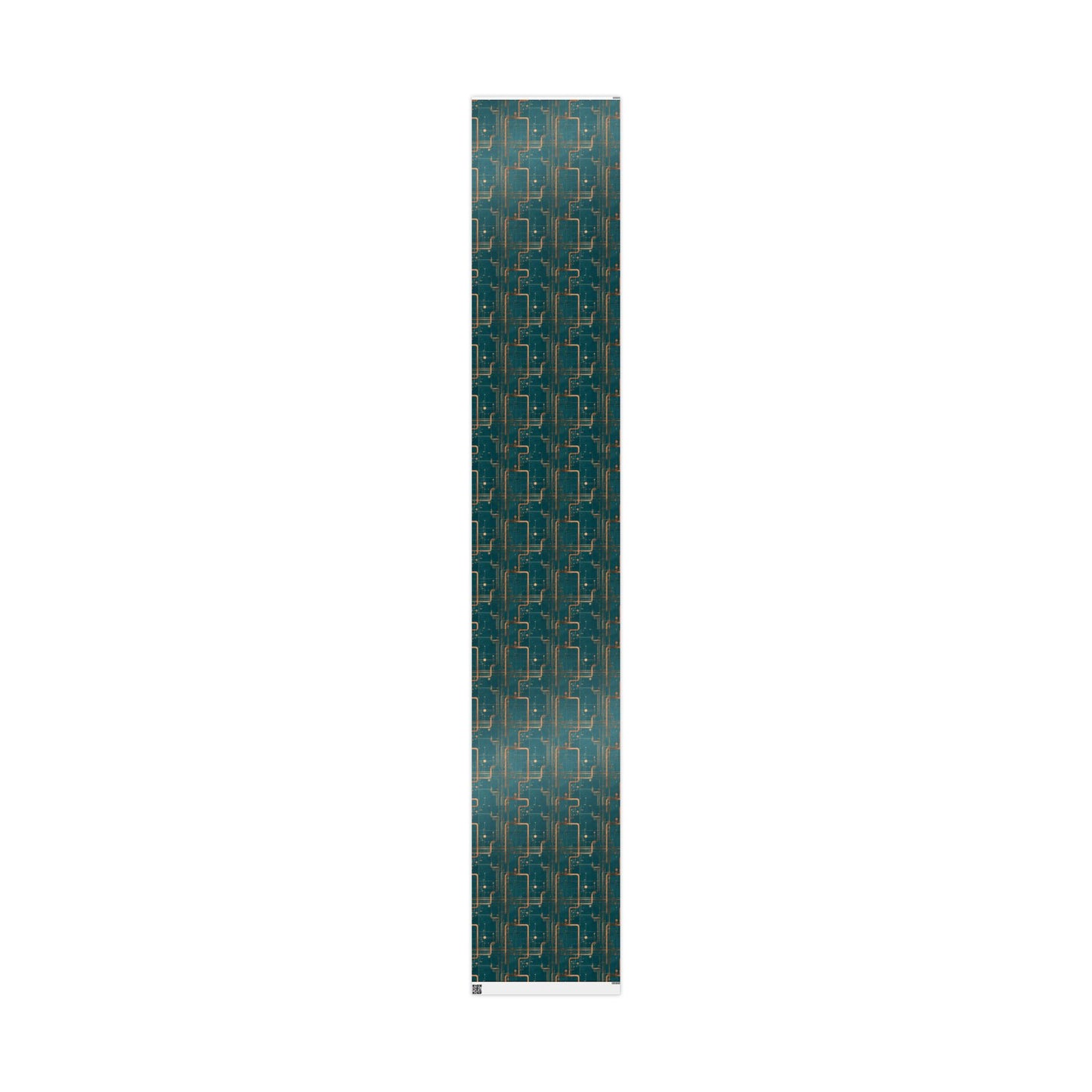 Circuit Board Pattern Wrapping Paper — Trace No. 003