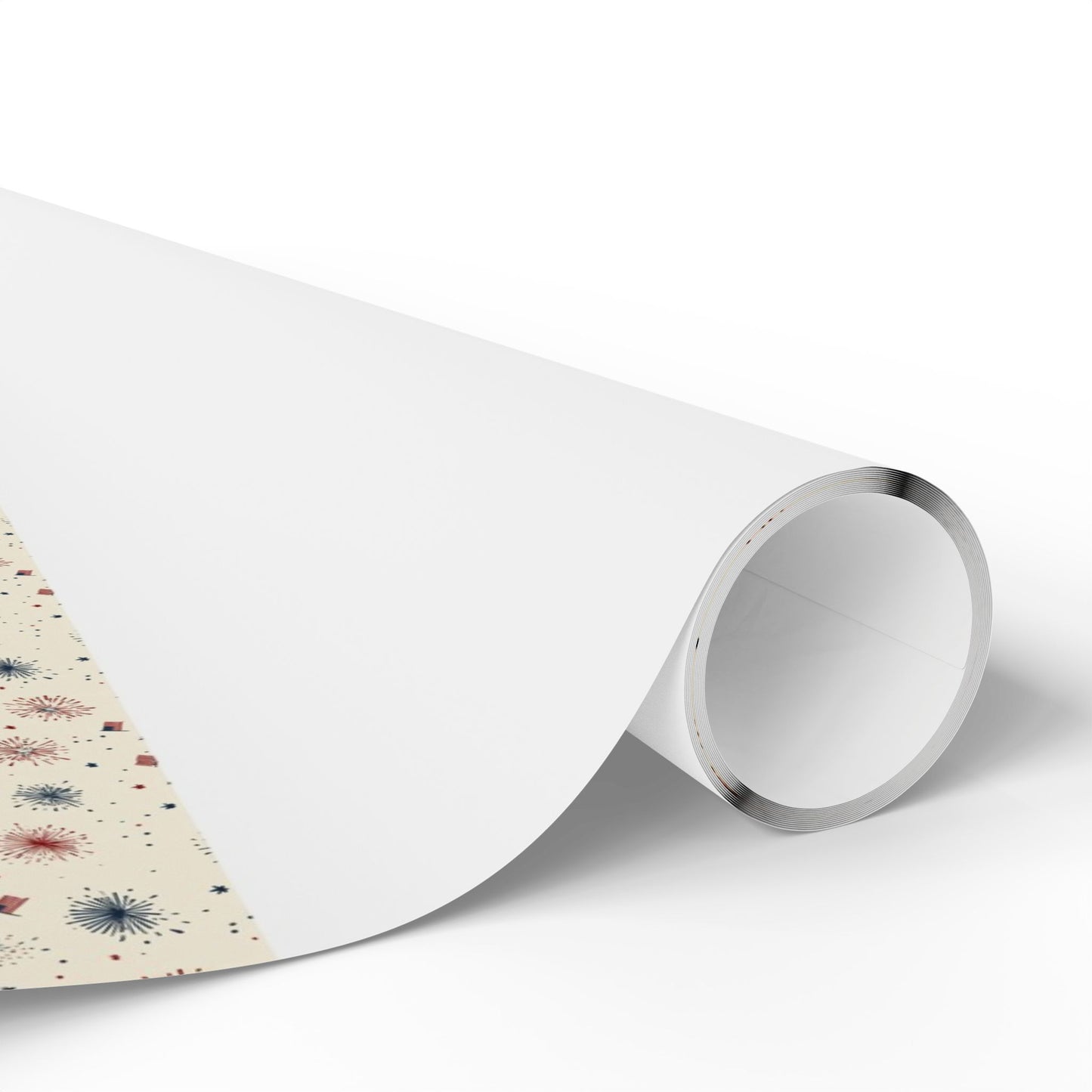 Patriotic Wrapping Paper — Red, White & Blue Pattern