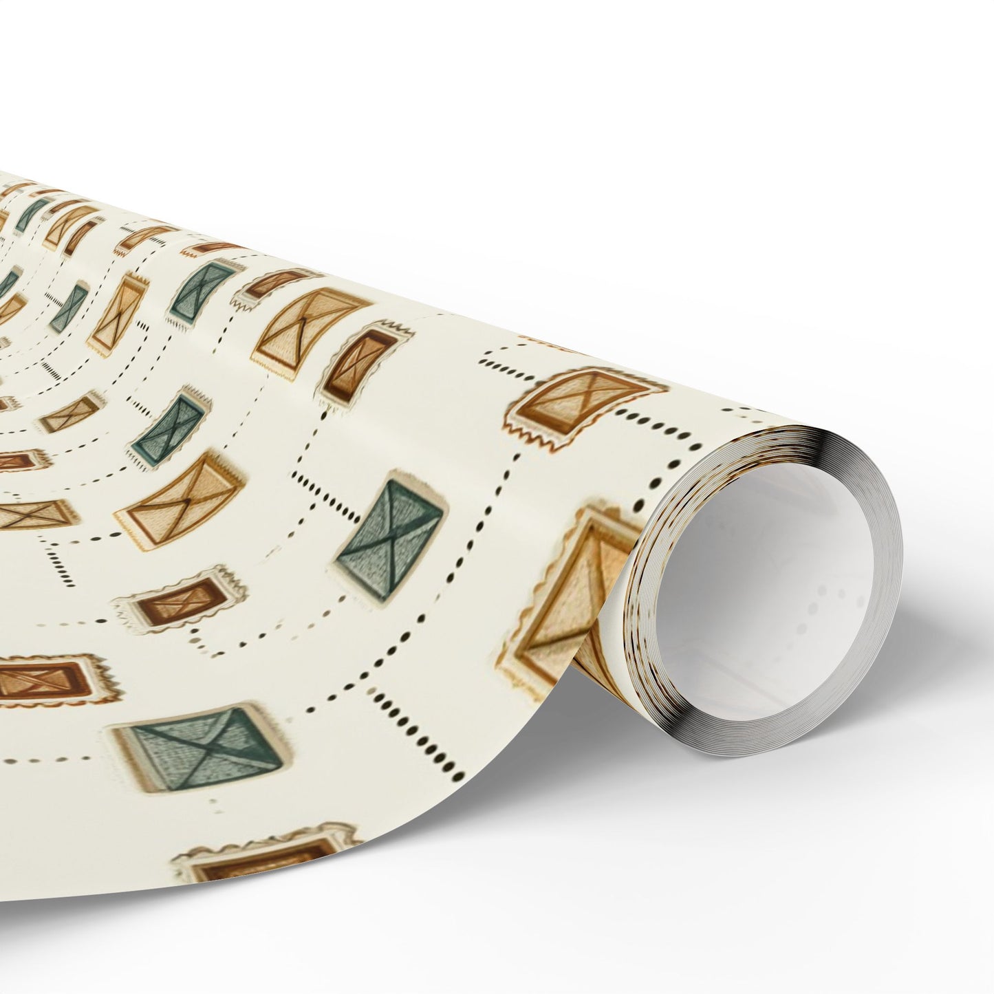 Vintage Postal System Wrapping Paper