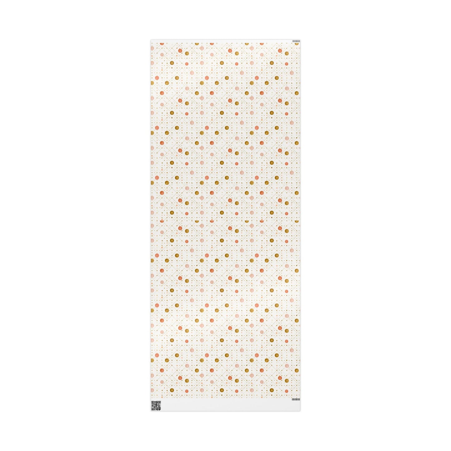 Geometric Celebration Grid Wrapping Paper