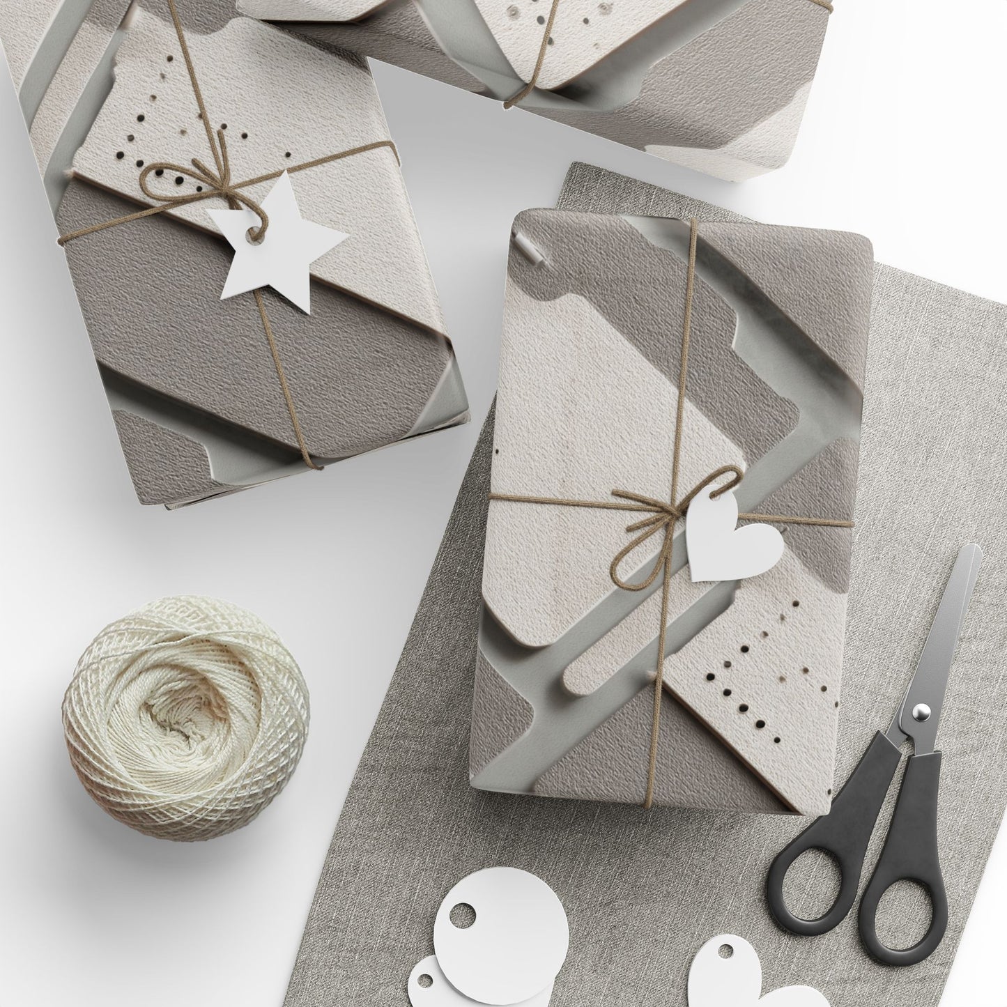 Filing System Pattern Wrapping Paper — Index No. 003
