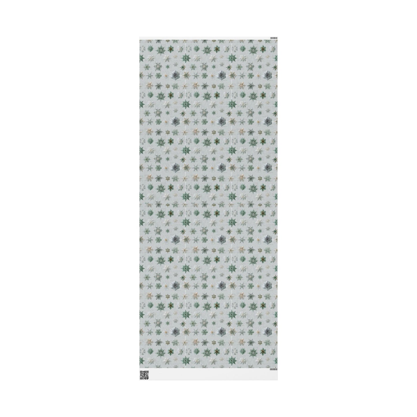 Scientific Snowflake Taxonomy Wrapping Paper