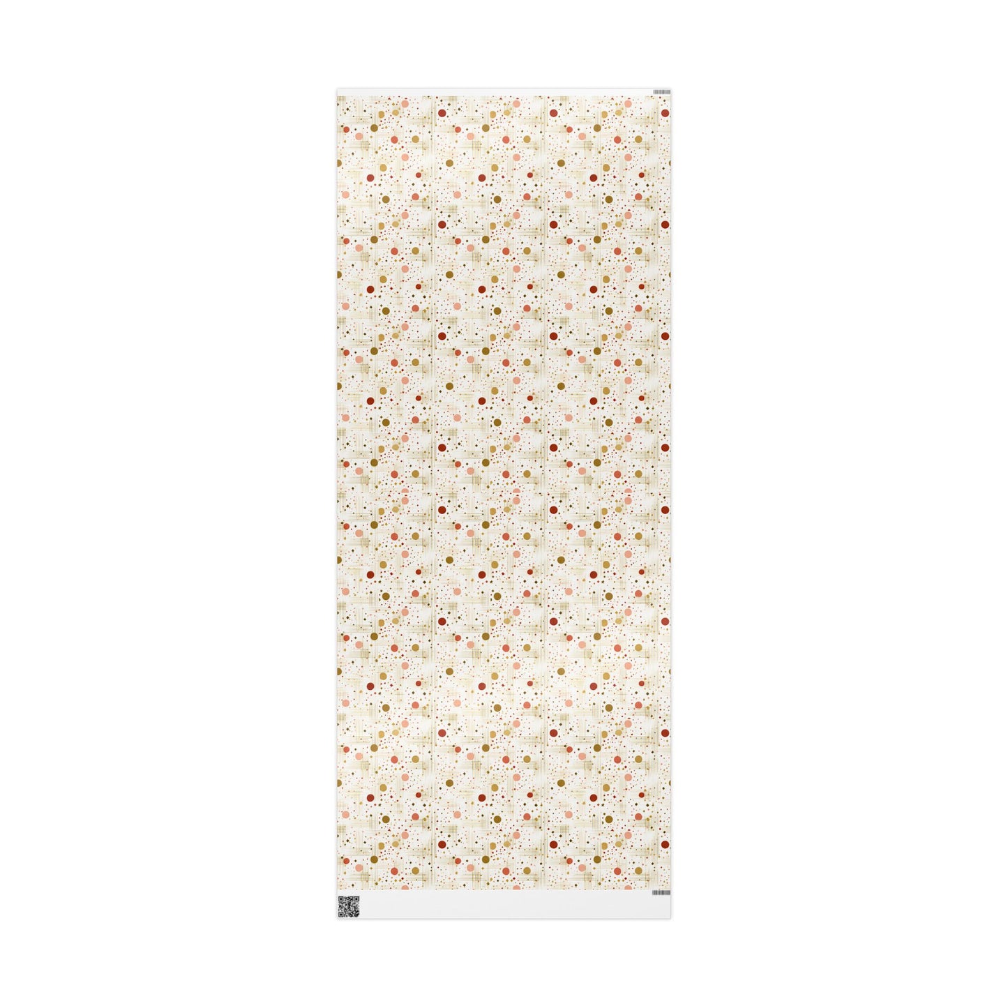 Geometric Celebration Grid Wrapping Paper