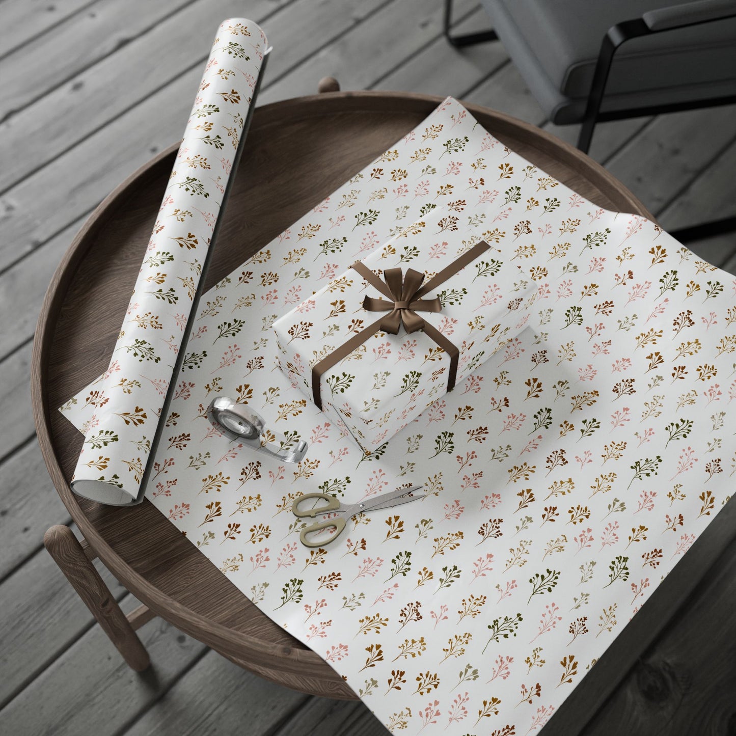 Botanical Illustration Wrapping Paper — Study No. 012
