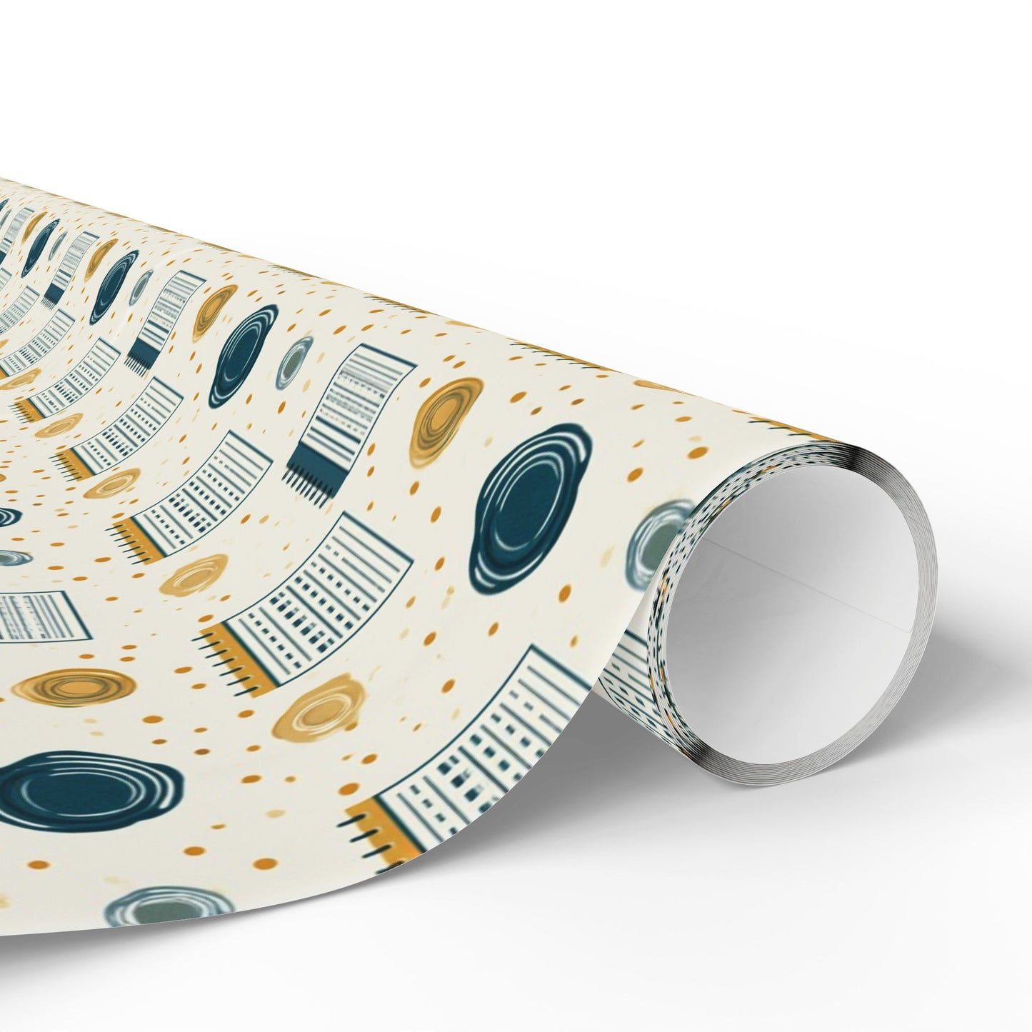 Vintage Analog Calendar Wrapping Paper
