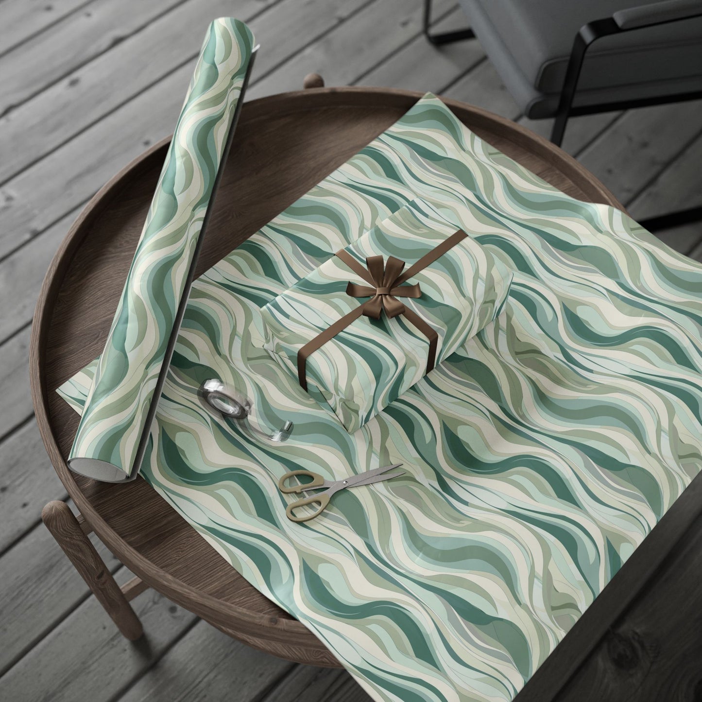 Summer Organic Wrapping Paper — Organic Pattern
