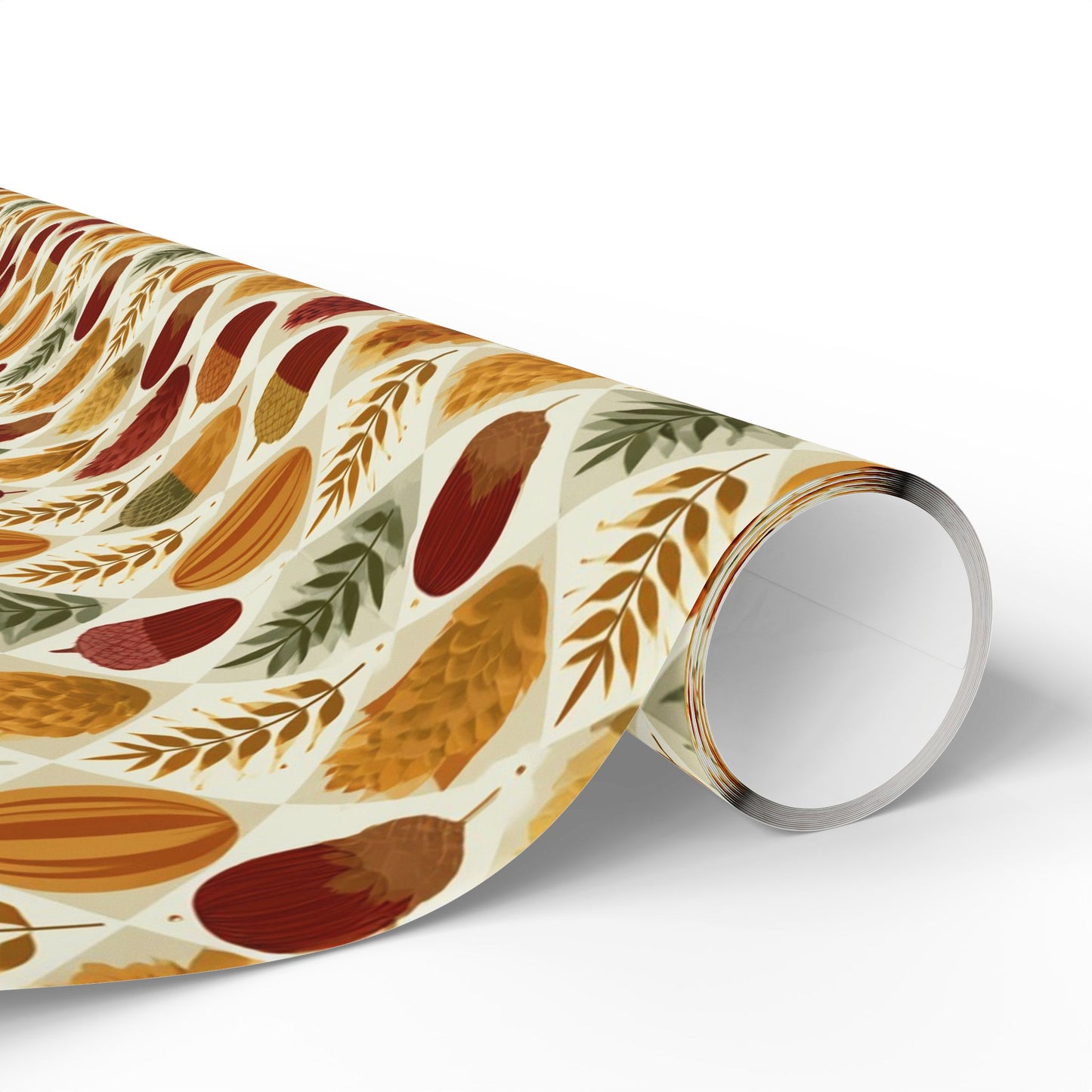 Mid-Century Modern Harvest Wrapping Paper