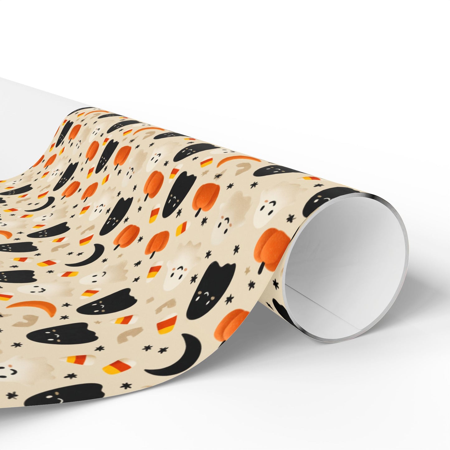 Holiday Halloween Wrapping Paper — Halloween Pattern