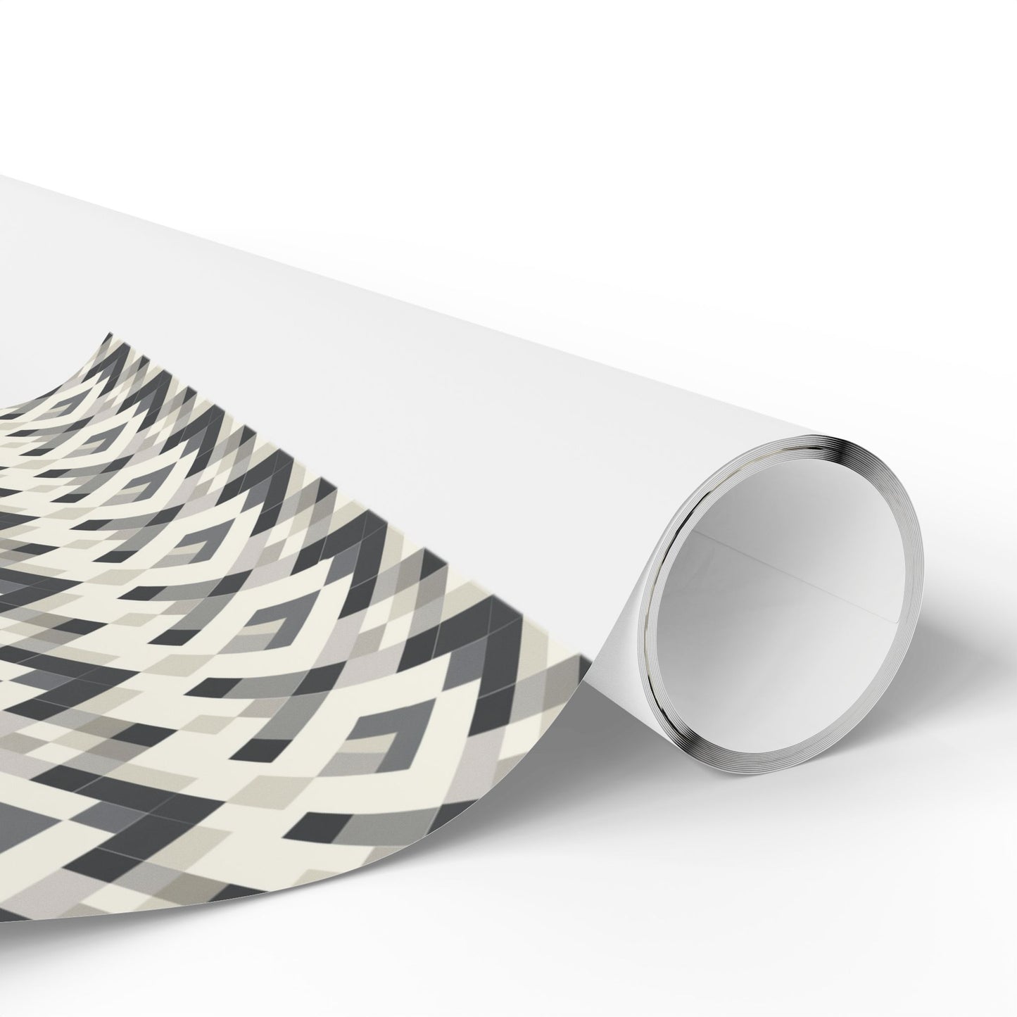 All-Season Geometric Wrapping Paper — Geometric Pattern