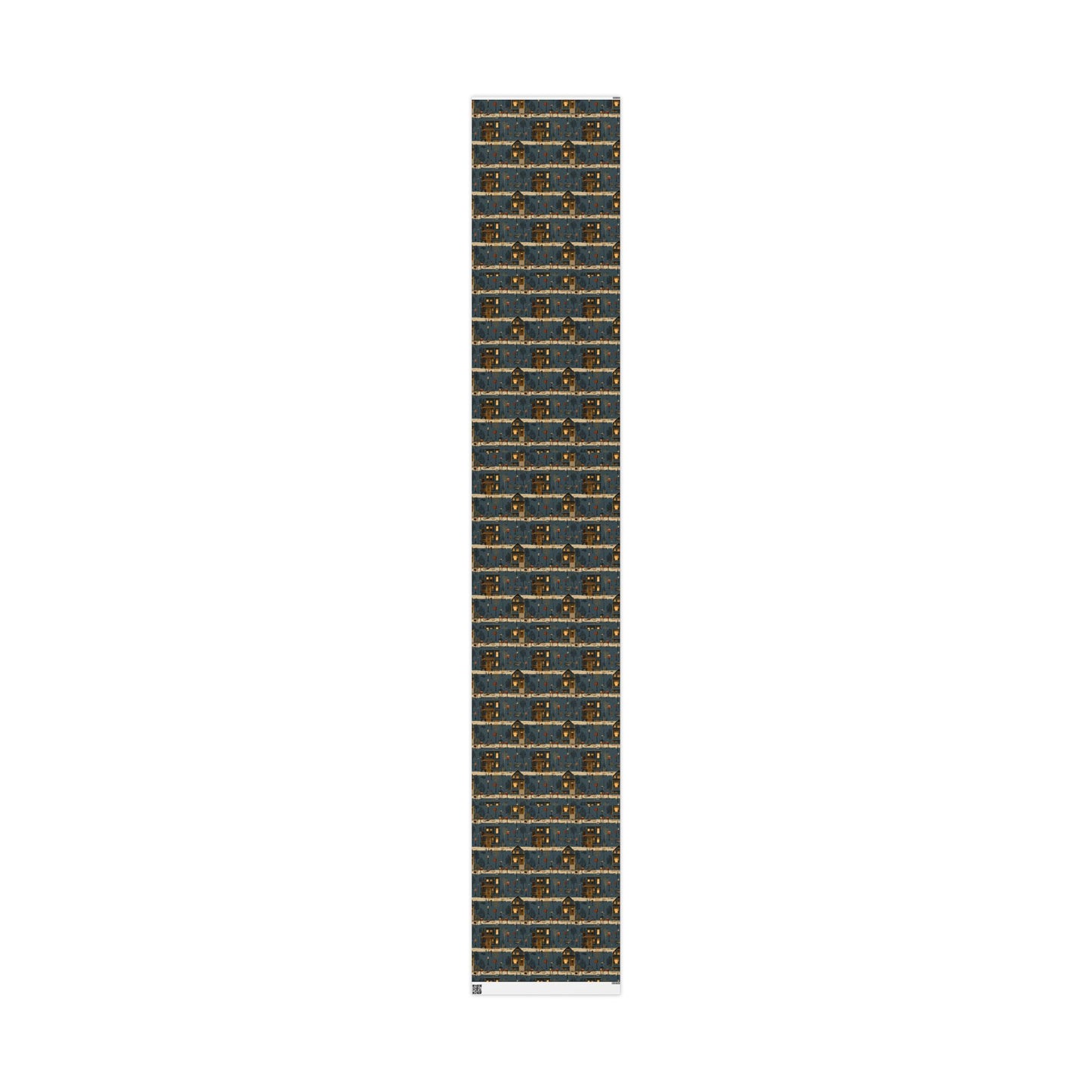 Neighborhood Map Pattern Wrapping Paper — District No. 001