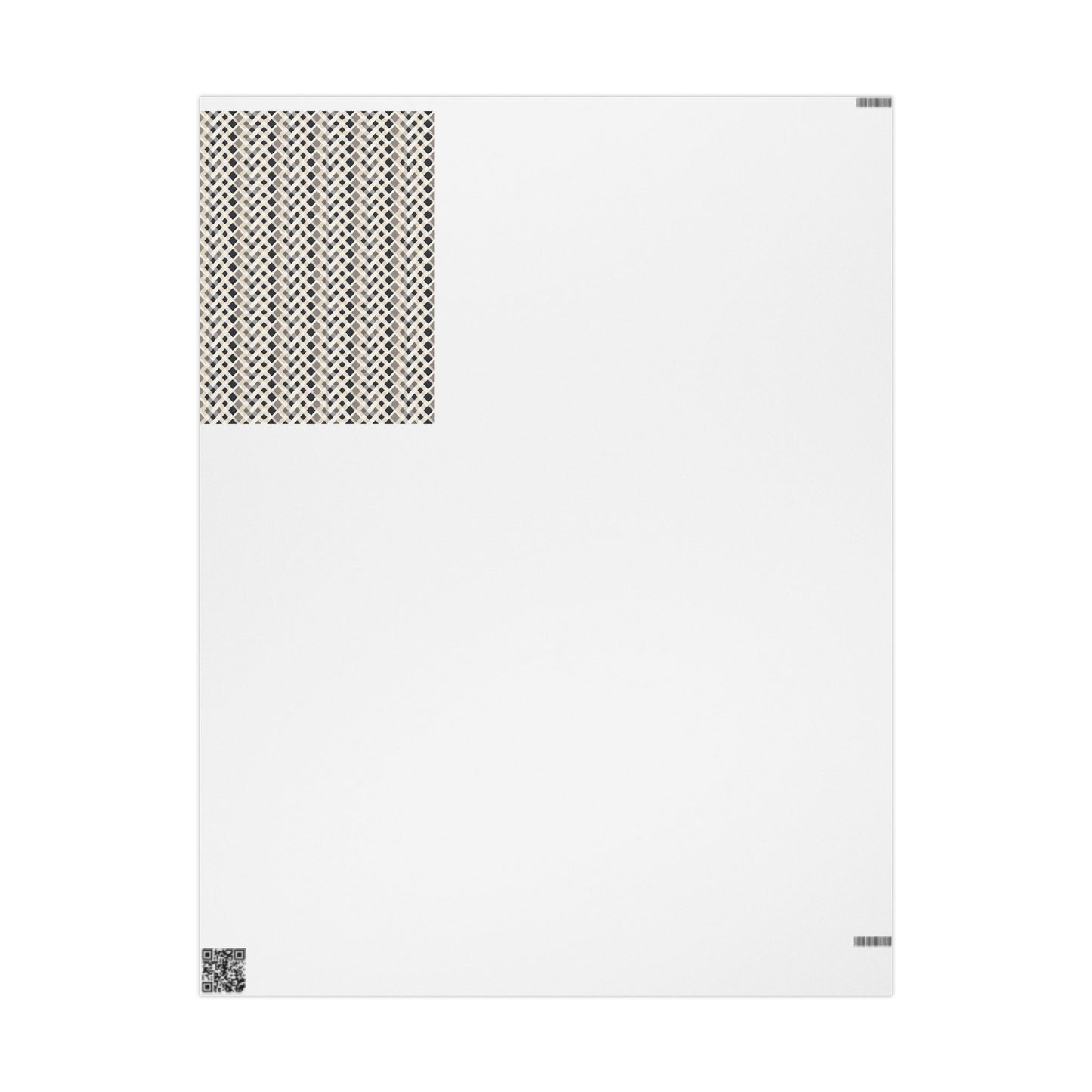 All-Season Geometric Wrapping Paper — Geometric Pattern
