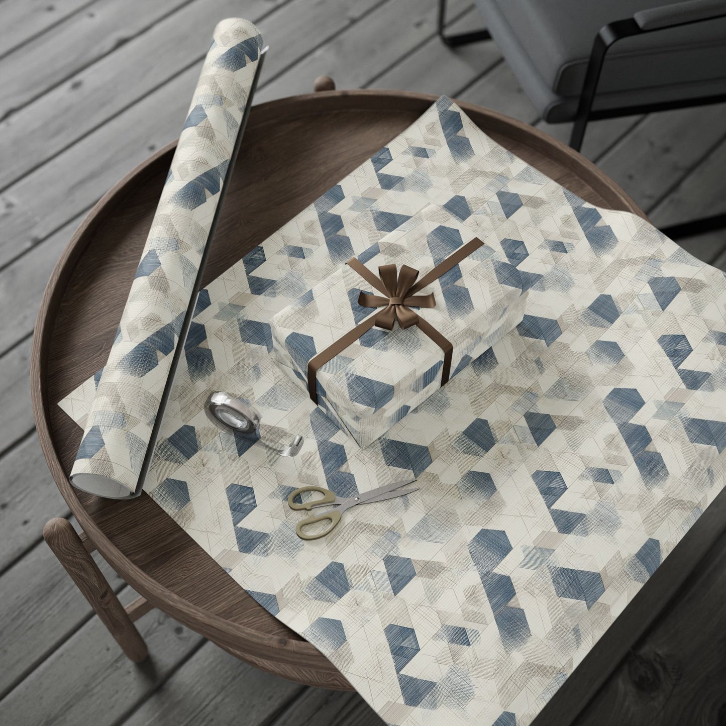 Graph Paper Pattern Wrapping Paper — Grid No. 002