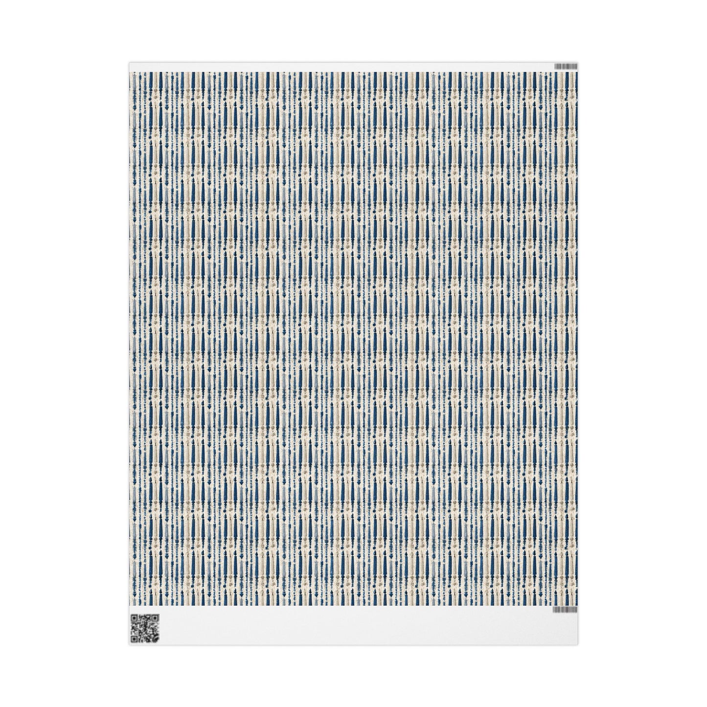 Hanukkah Candlelight Wrapping Paper