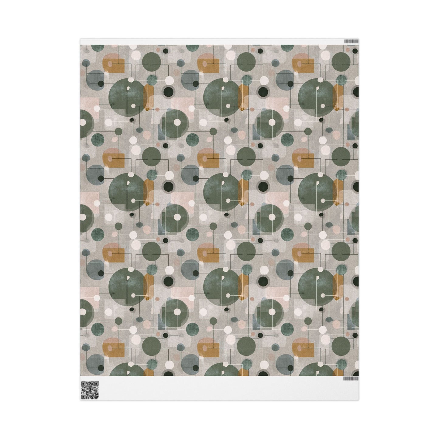 Flowchart Pattern Wrapping Paper — Process No. 003