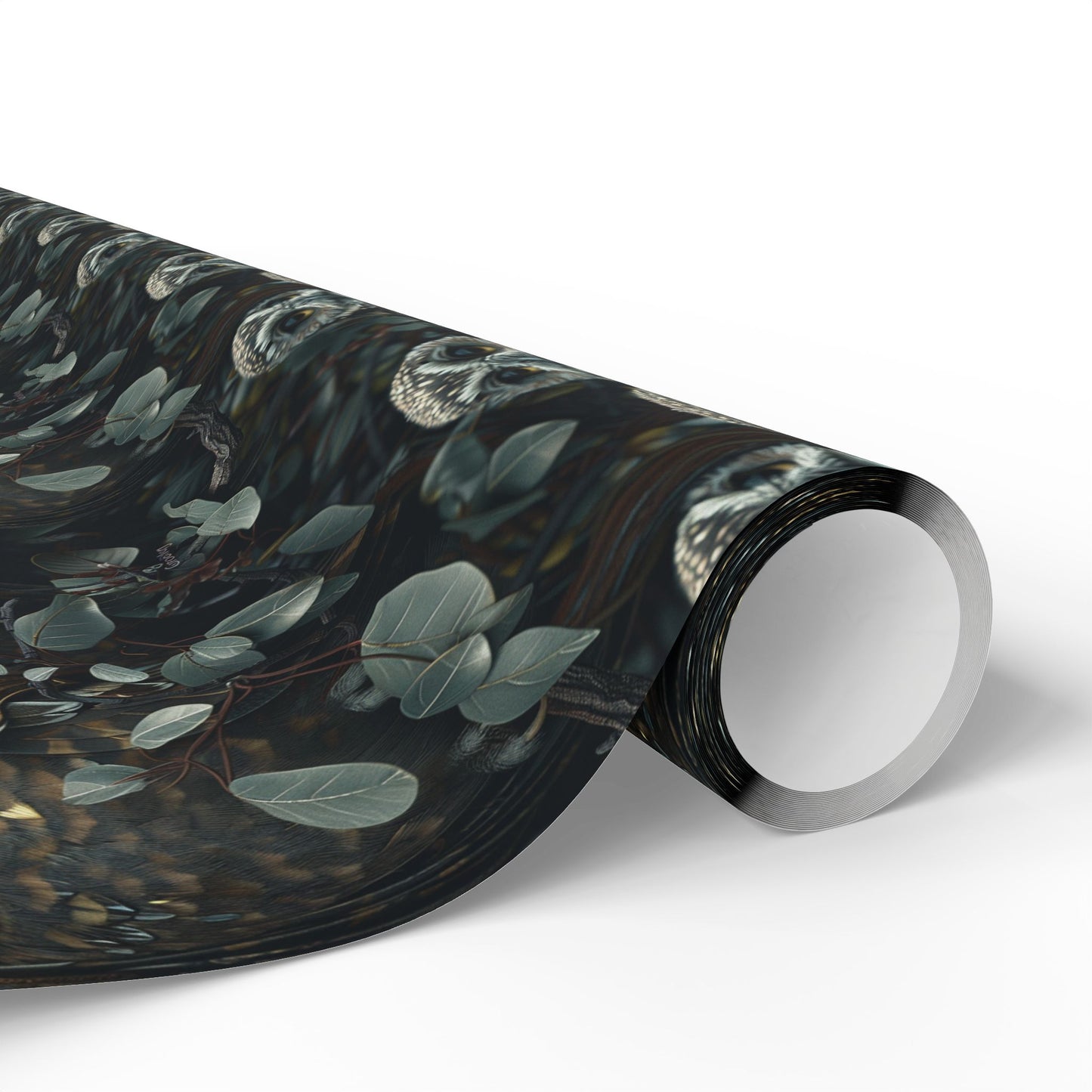 Baby Owls in Armor Wrapping Paper