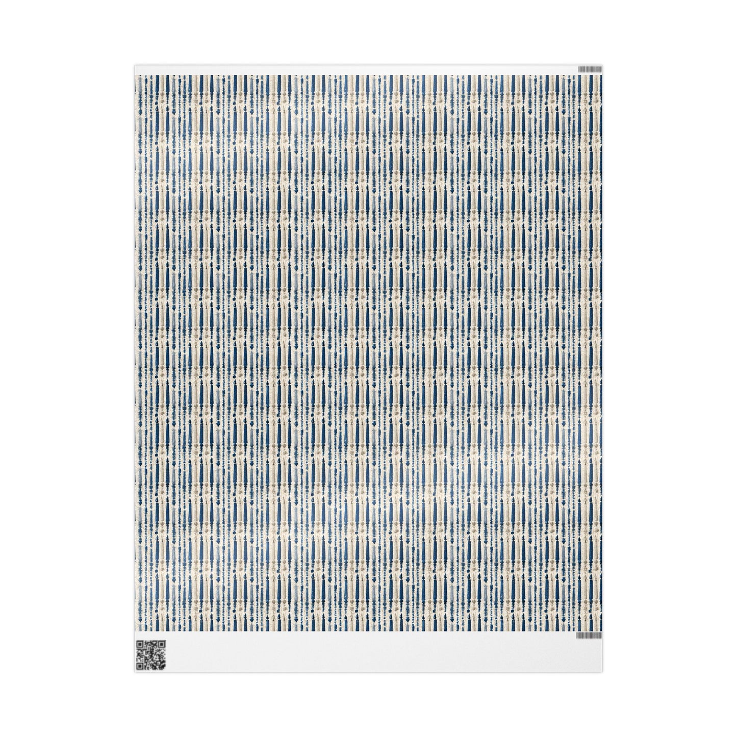 Hanukkah Candlelight Wrapping Paper