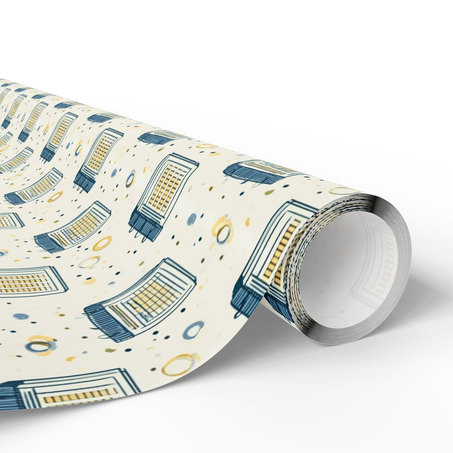 Vintage Analog Calendar Wrapping Paper