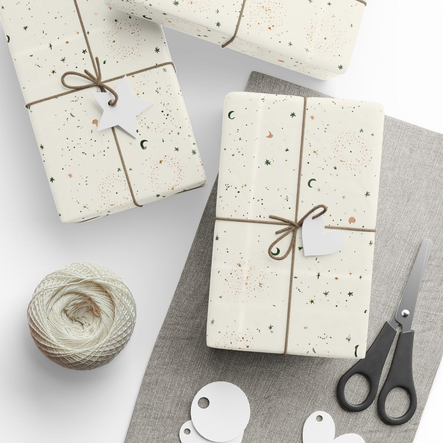 Soft Constellation Map Wrapping Paper