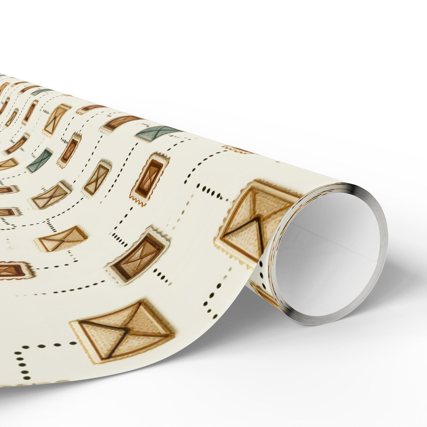 Vintage Postal System Wrapping Paper