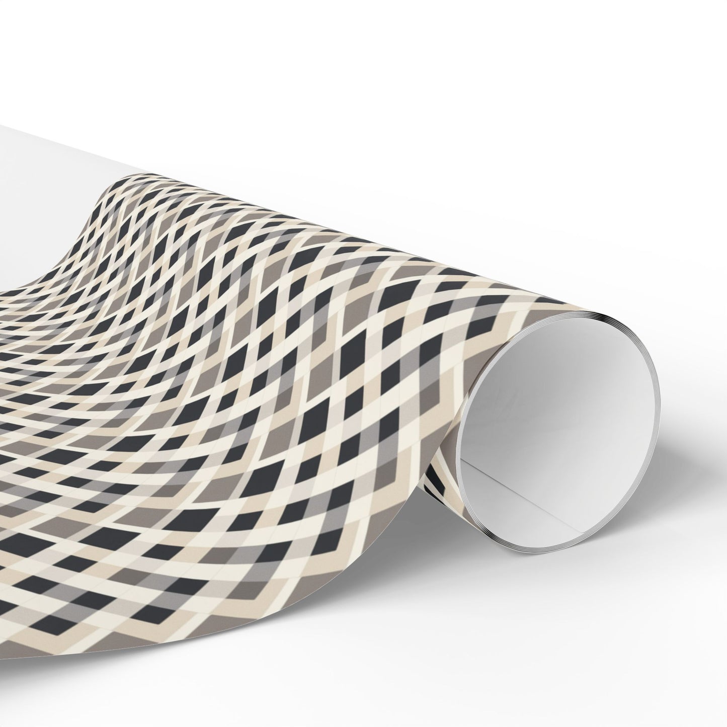 All-Season Geometric Wrapping Paper — Geometric Pattern