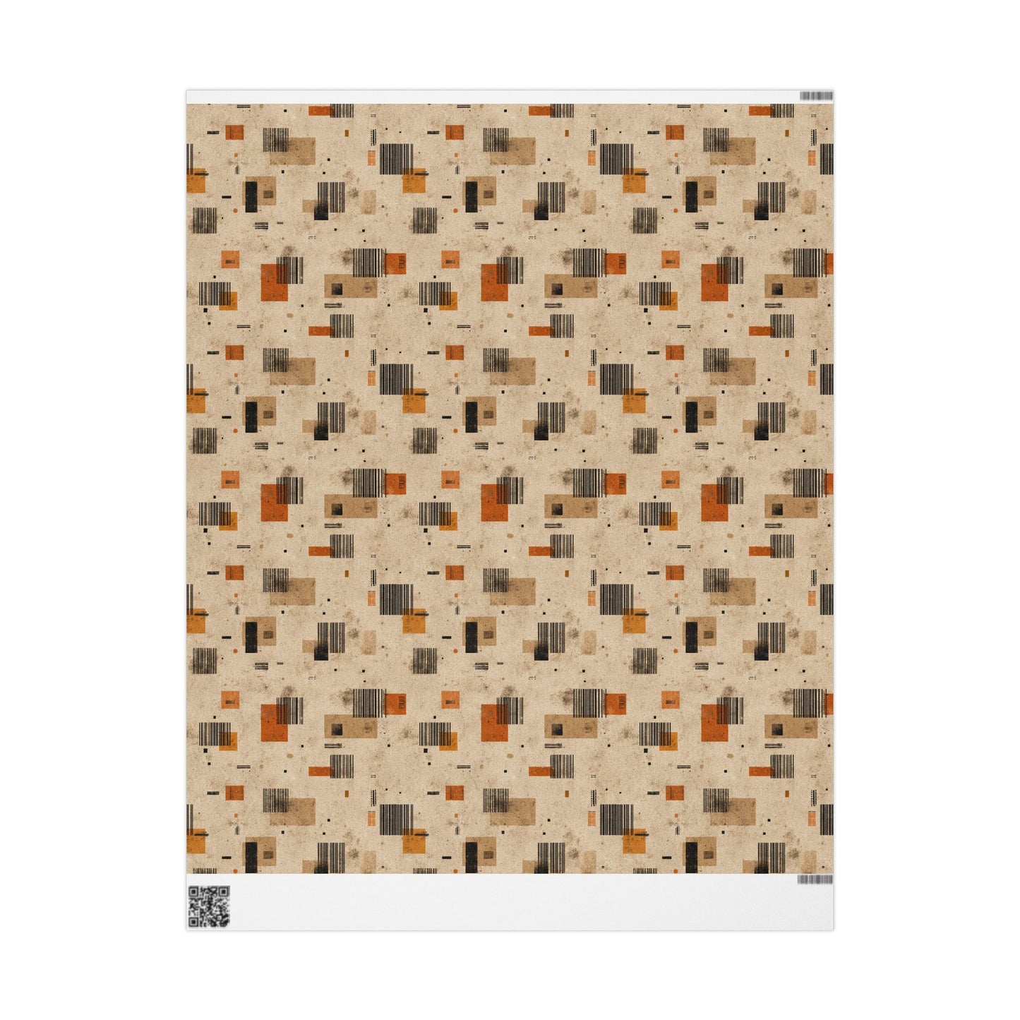 Warehouse & Industrial Pattern Wrapping Paper — Bay No. 003