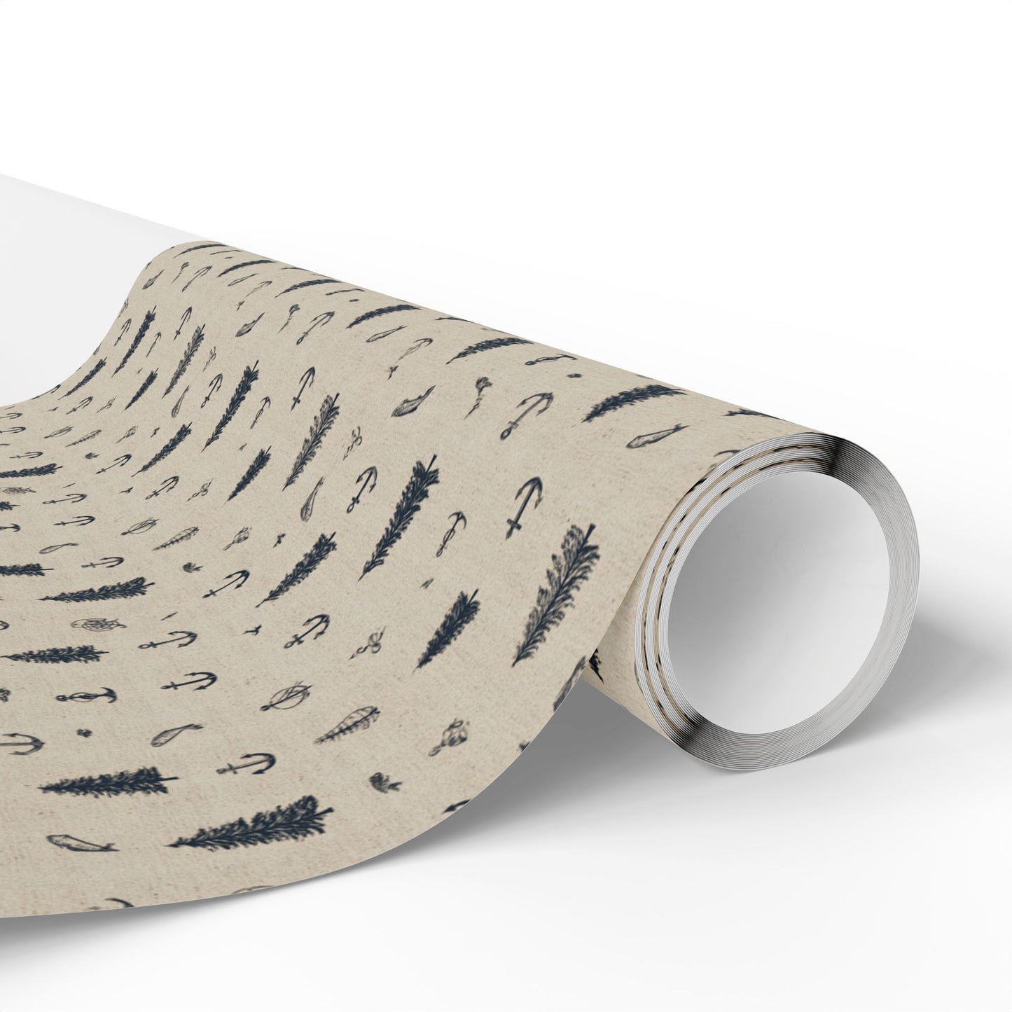 All-Season Rustic Wrapping Paper — Rustic Pattern