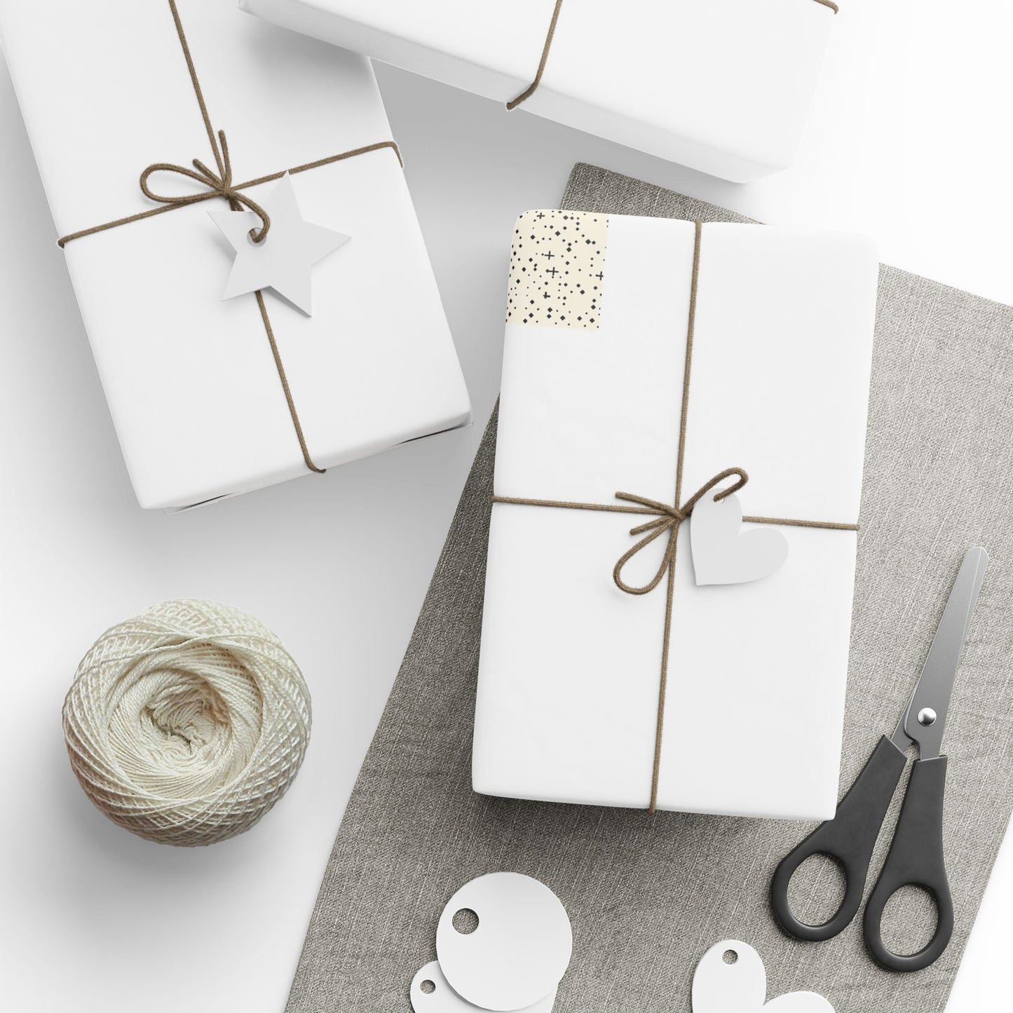 All-Season Geometric Wrapping Paper — Geometric Pattern