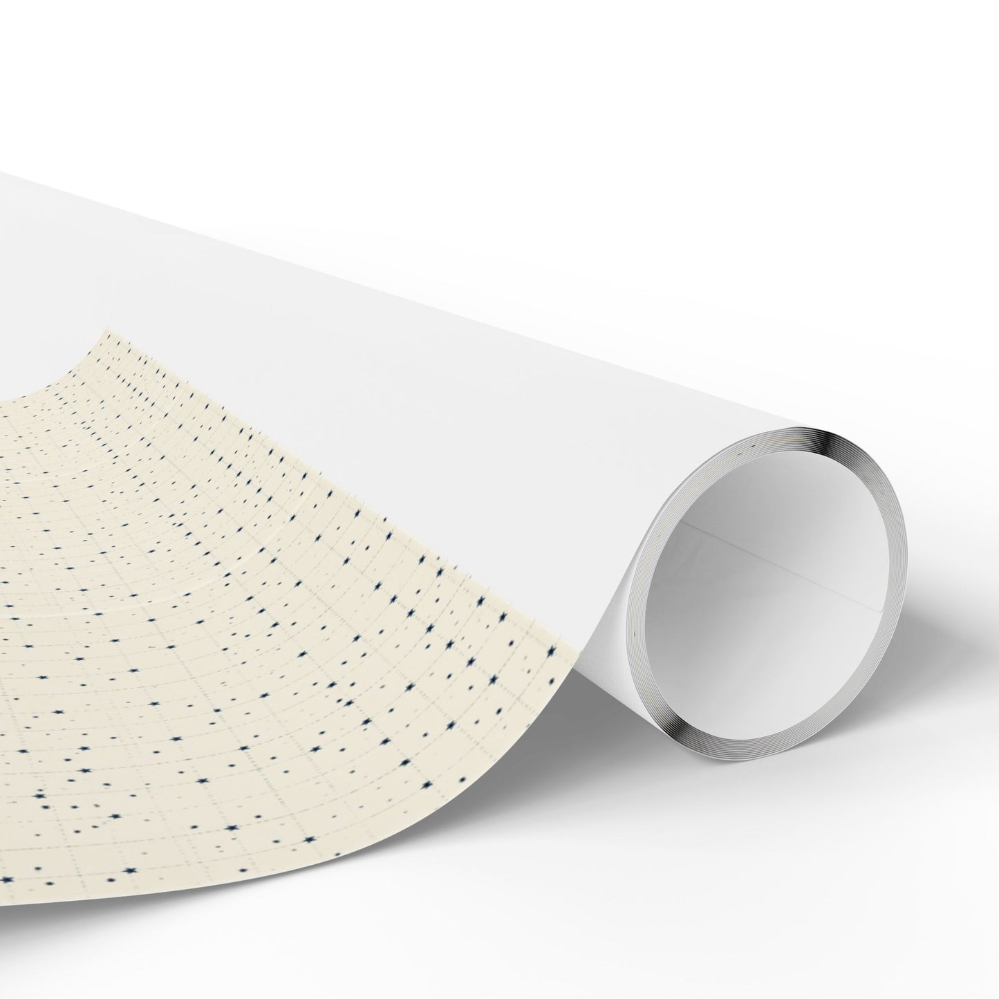 Star Grid Wrapping Paper | Minimalist Five-Pointed Star Pattern | All-Season Gift Wrap