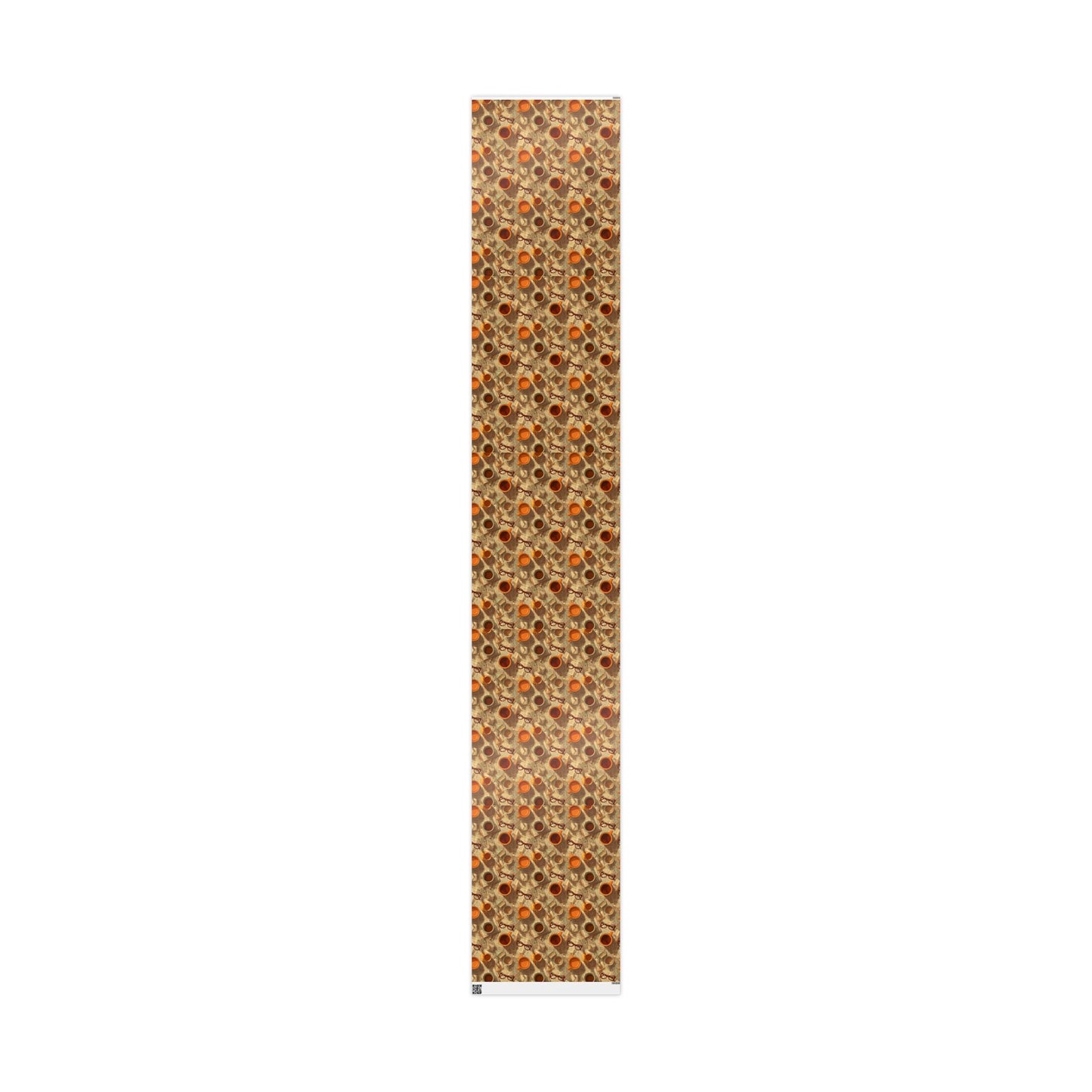 Newspaper Typography Pattern Wrapping Paper — Edition No. 002