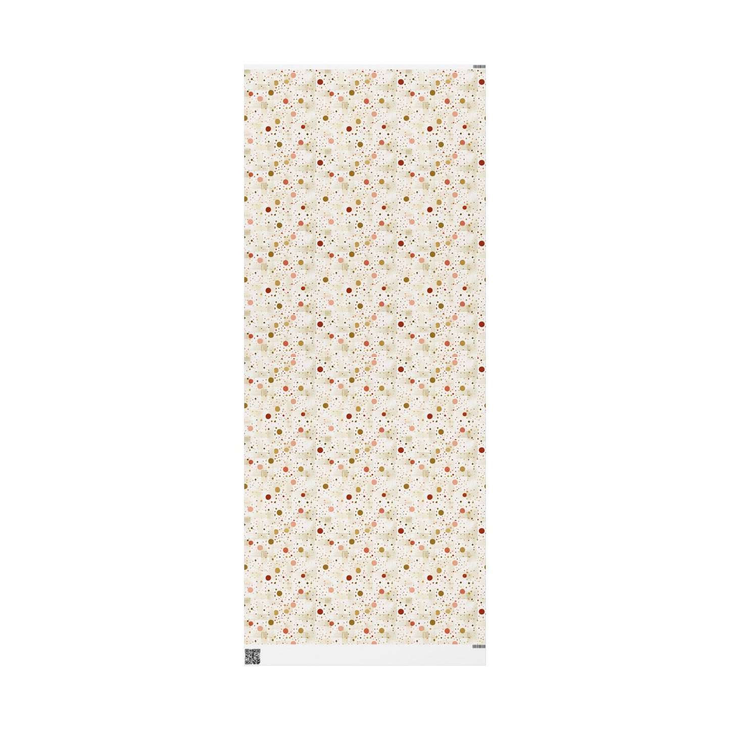 Geometric Celebration Grid Wrapping Paper