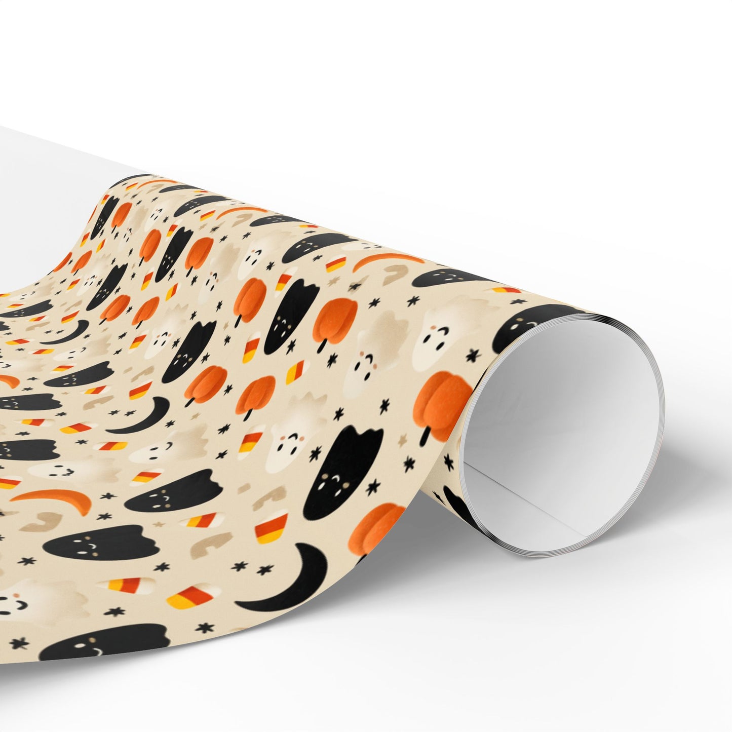 Holiday Halloween Wrapping Paper — Halloween Pattern