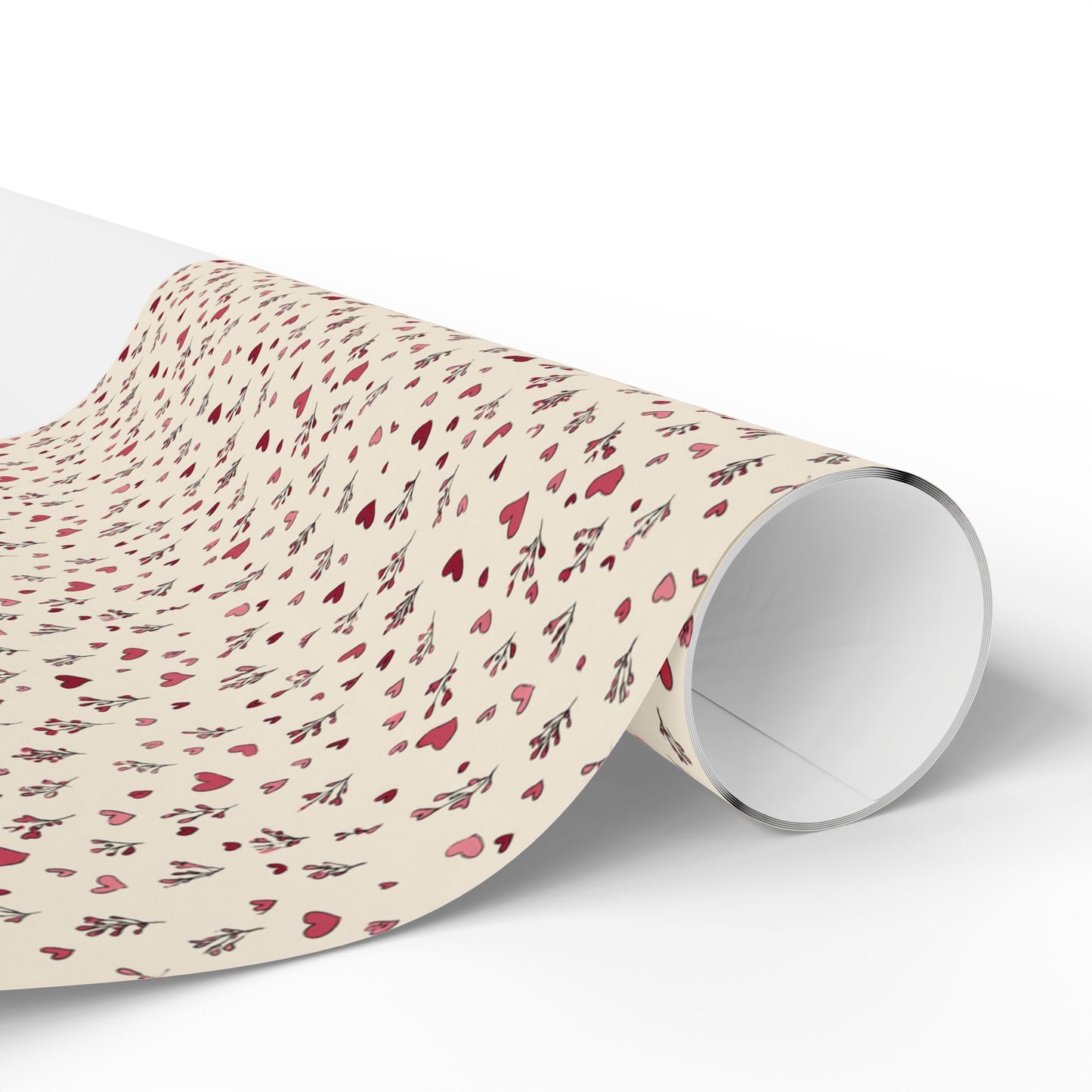 Holiday Valentine Wrapping Paper — Valentine's Pattern