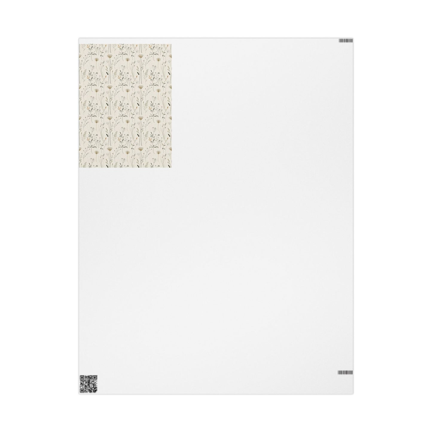 Spring Botanical Wrapping Paper — Botanical Pattern