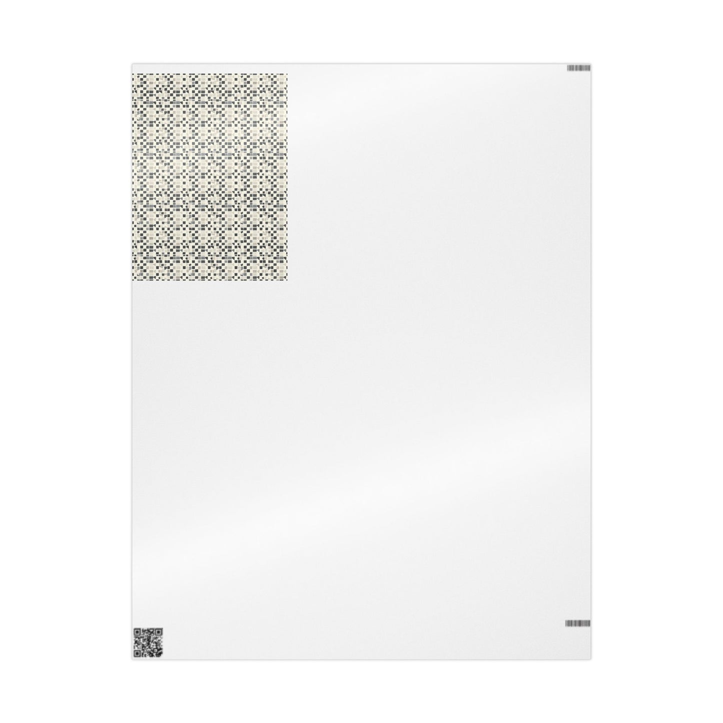 All-Season Geometric Wrapping Paper — Geometric Pattern