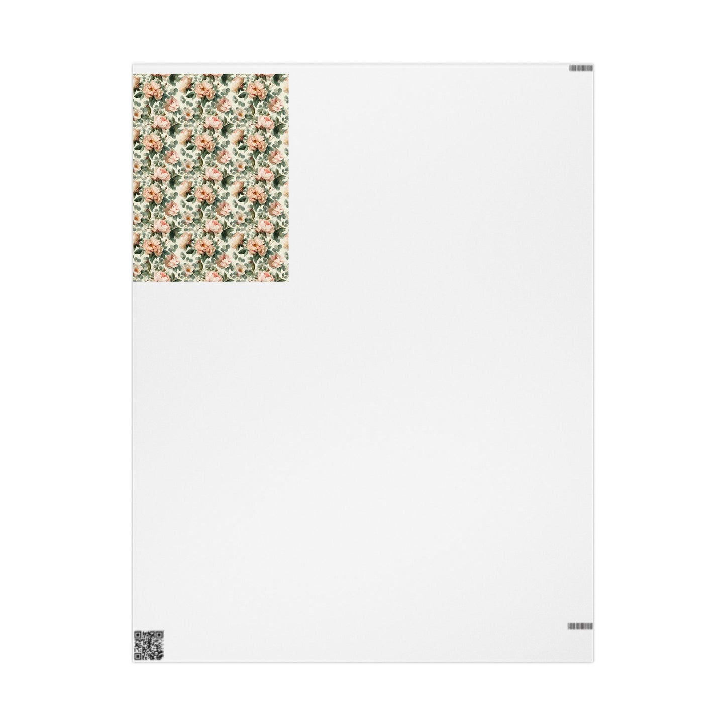 Spring Floral Wrapping Paper — Floral Pattern