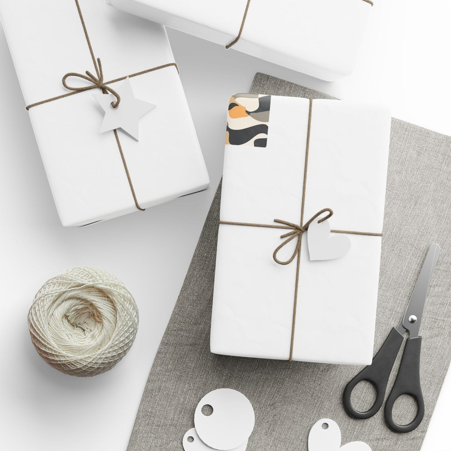 All-Season Organic Wrapping Paper — Organic Pattern