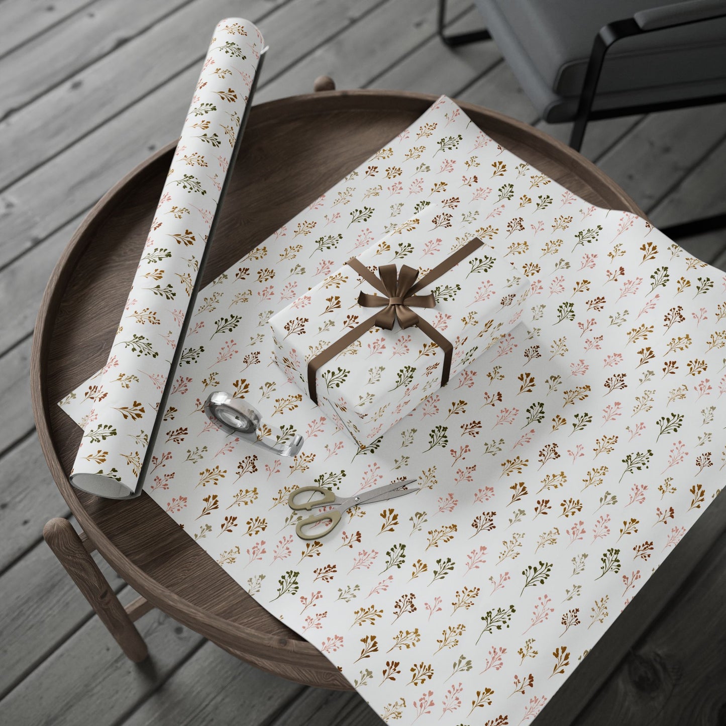 Botanical Illustration Wrapping Paper — Study No. 012