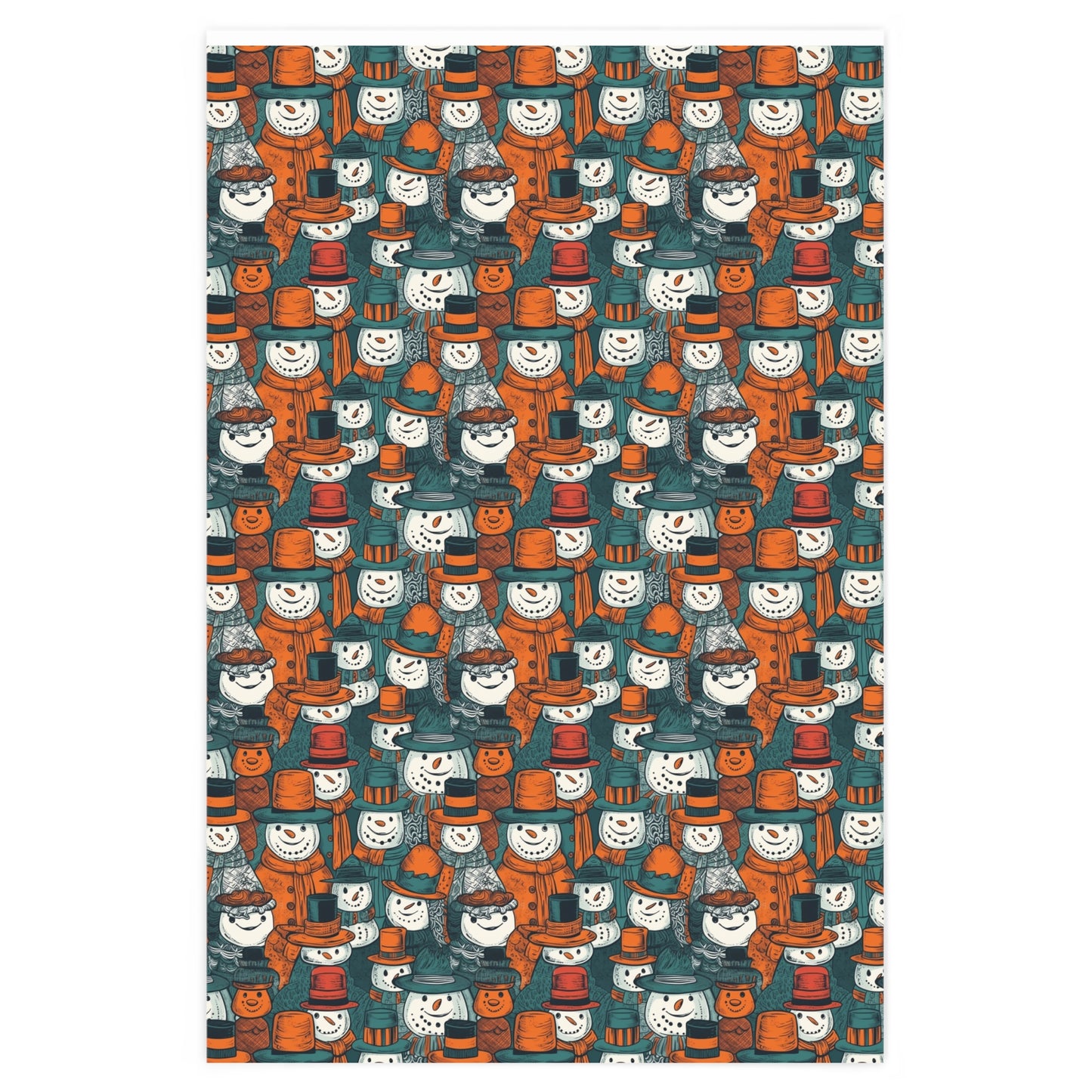 Snowmen #2 Wrapping Paper