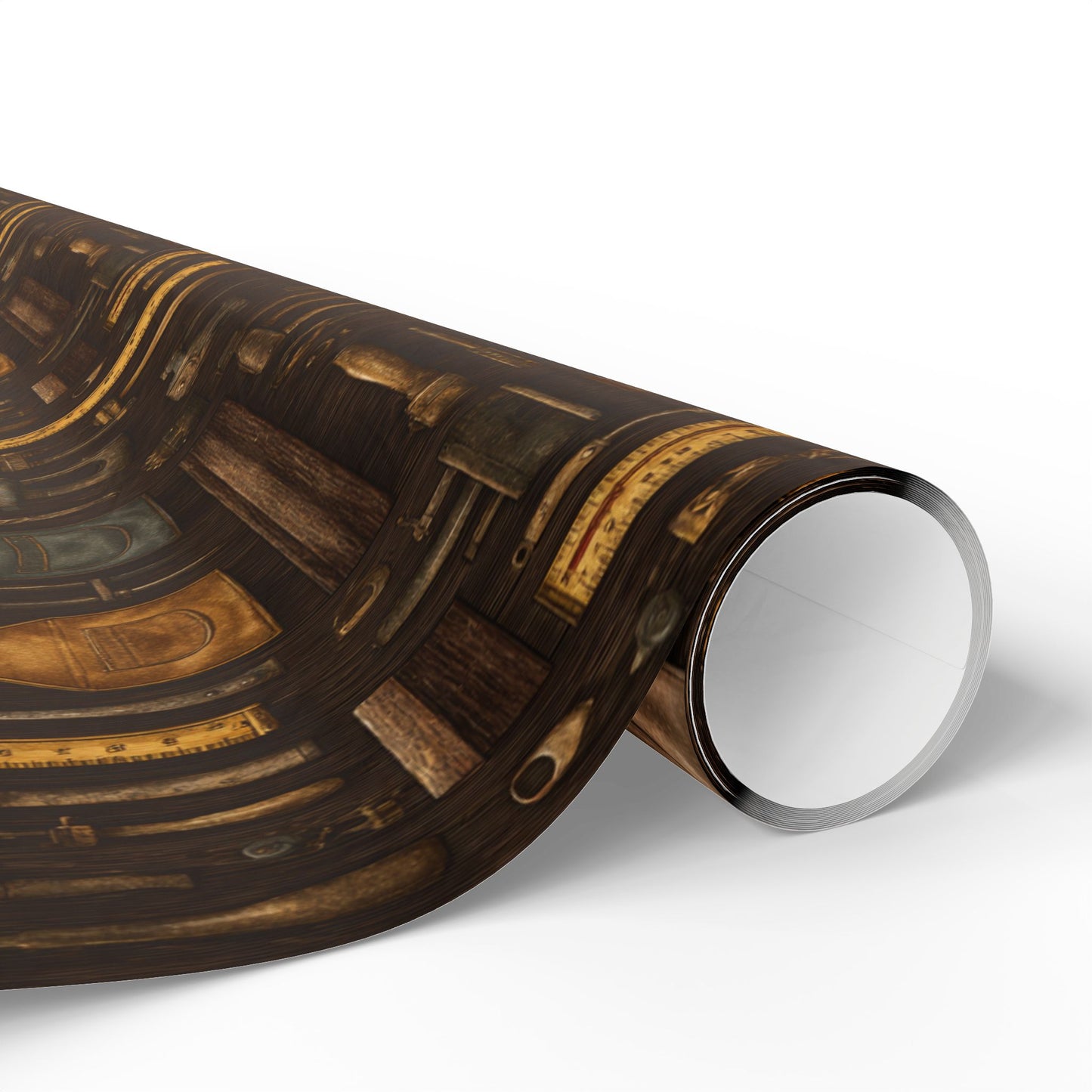 Workshop & Tools Pattern Wrapping Paper — Bench No. 004